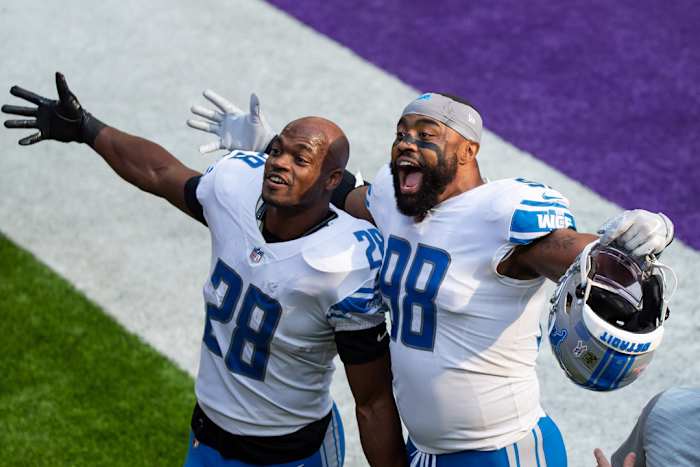 Lions' Peterson and Everson Griffen